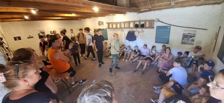 ZÁNKÁN TÁBOROZTAK A PETŐFI KULTÚRKÖR TAGJAI